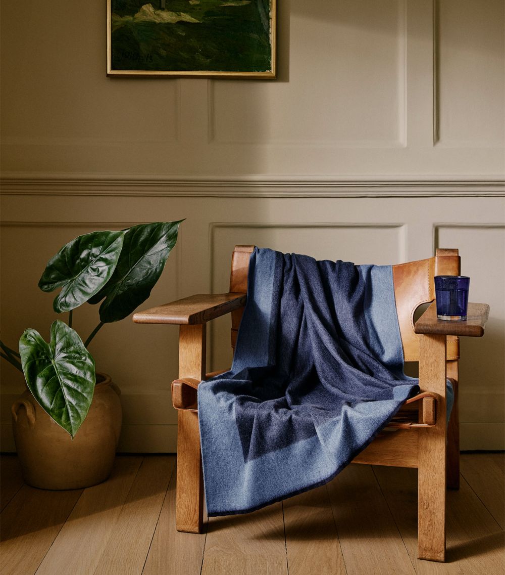 Begg X Co Begg X Co Cashmere Arran Border Blanket (150Cm X 200Cm)