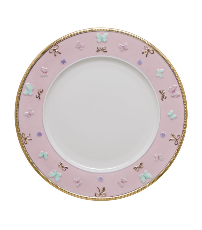 Villari Villari Butterfly Dessert Plate