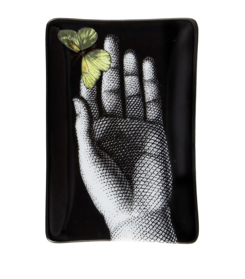 Fornasetti Fornasetti Rectangular Porcelain Ashtray