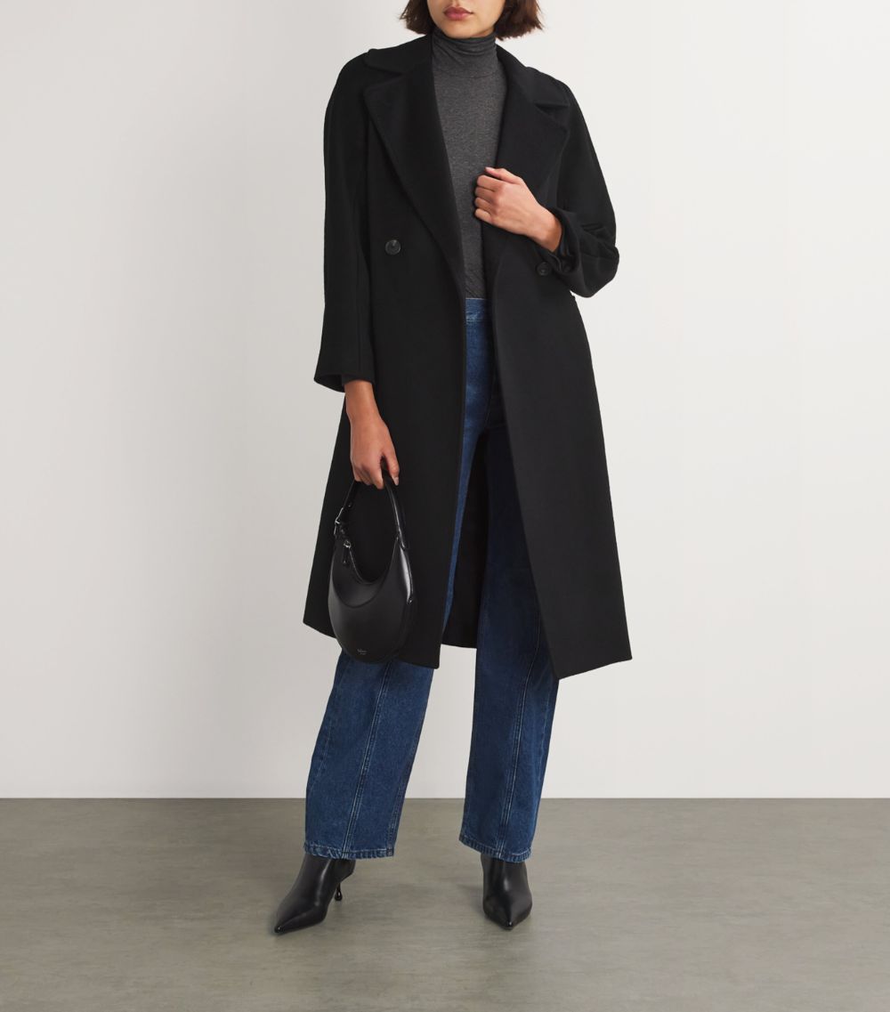 Weekend Max Mara Weekend Max Mara Virgin Wool Belted Coat