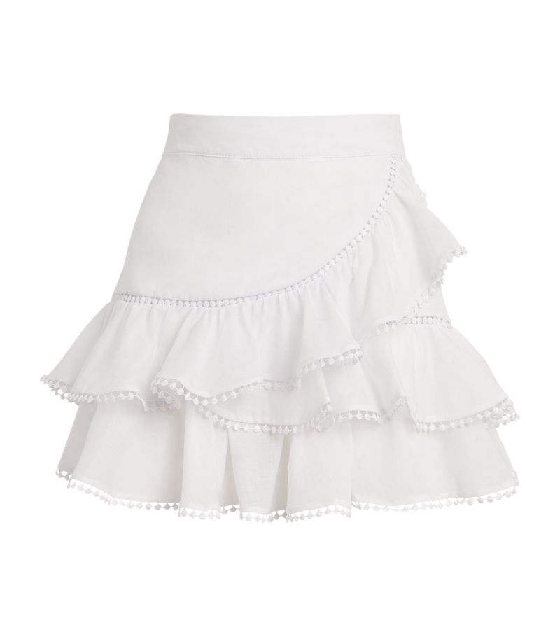 Charo Ruiz Ibiza Charo Ruiz Ibiza Ruffle-Trim Fera Mini Skirt