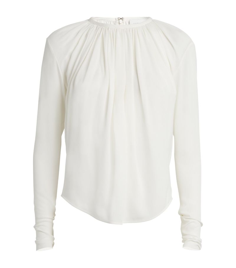 Giambattista Valli Giambattista Valli Silk Crepe Blouse