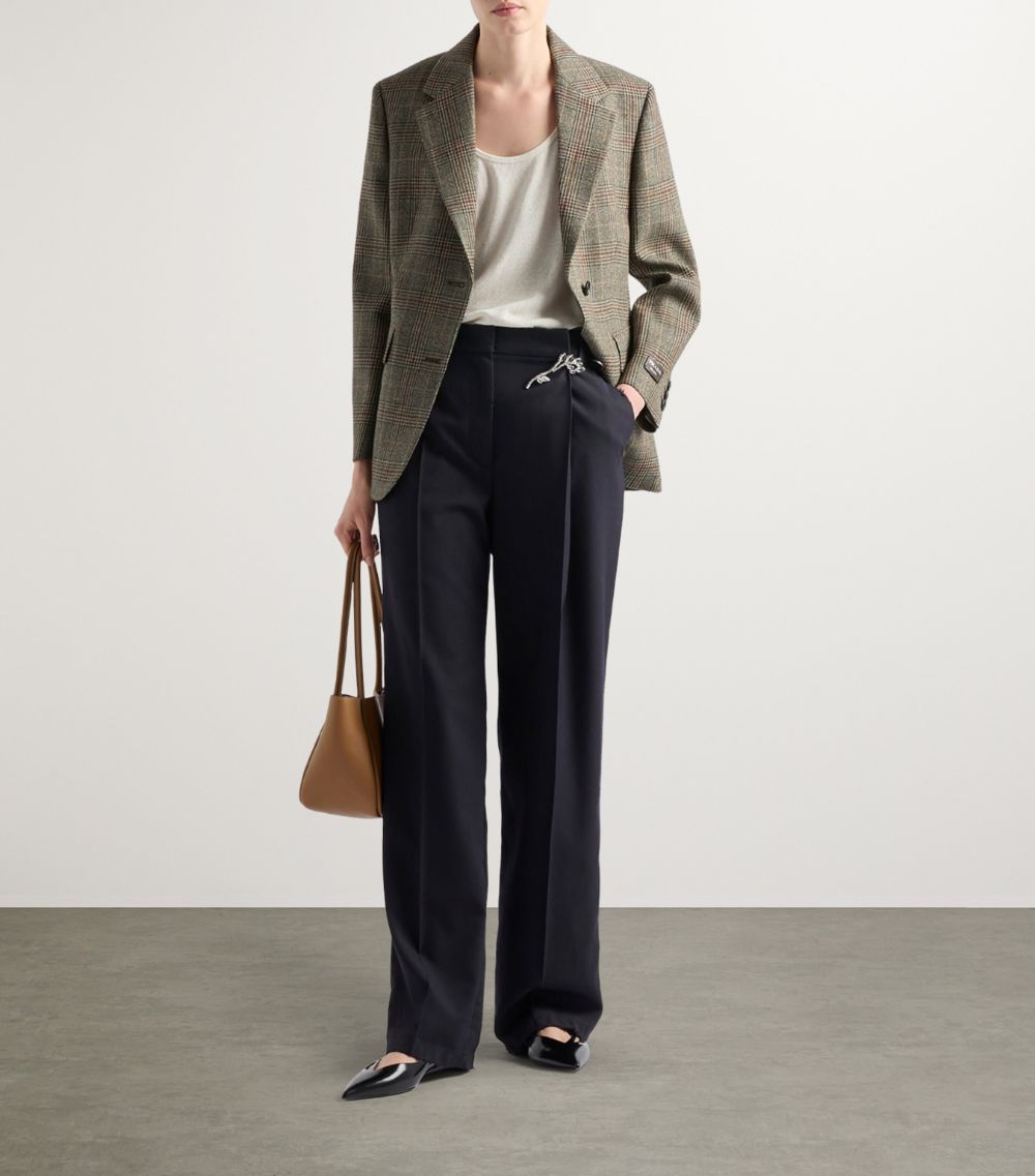 Prada Prada Wool Tailored Trousers