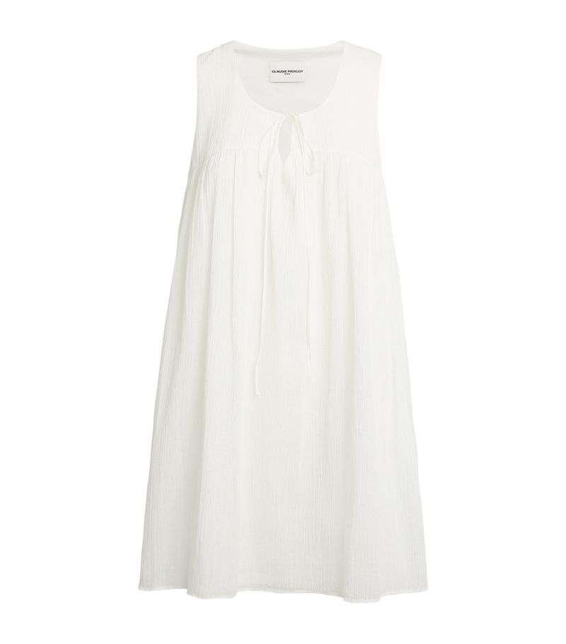  Claudie Pierlot Organic Cotton Mini Dress