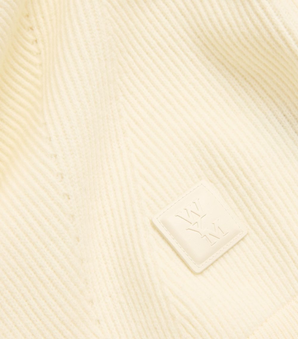 Wooyoungmi Wooyoungmi Wool-Blend Quarter-Zip Sweater