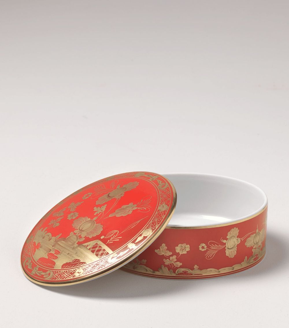 GINORI 1735 Ginori 1735 Porcelain Round Trinket Box