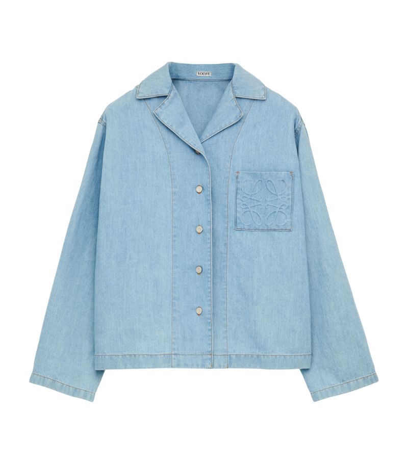 Loewe LOEWE Denim Anagram Shirt