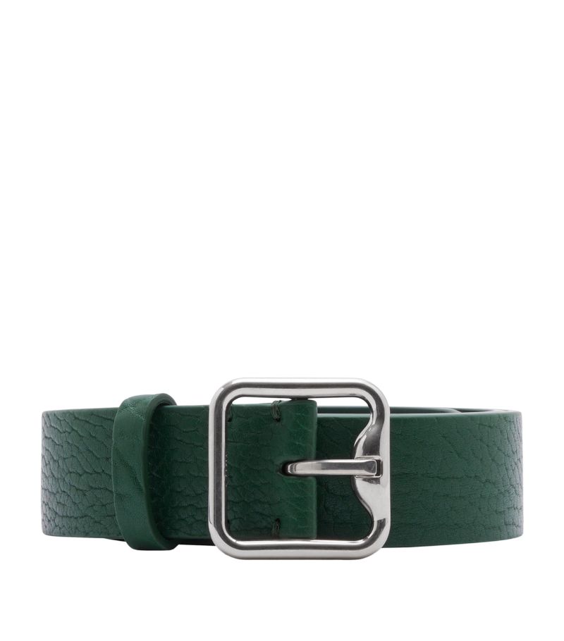 Burberry Burberry Leather B-Buckle Belt