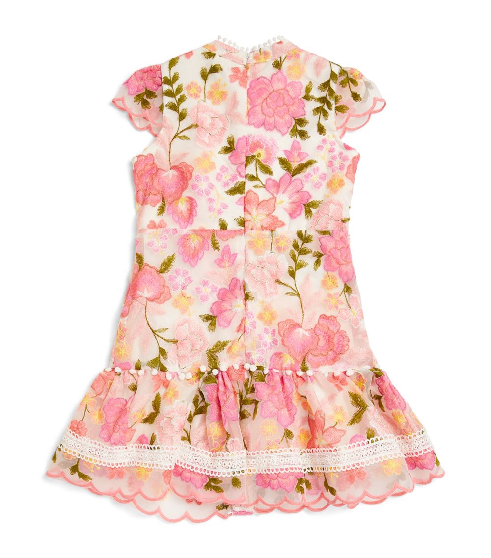 Marlo Marlo Embroidered Floral Primrose Dress (3-16 Years)