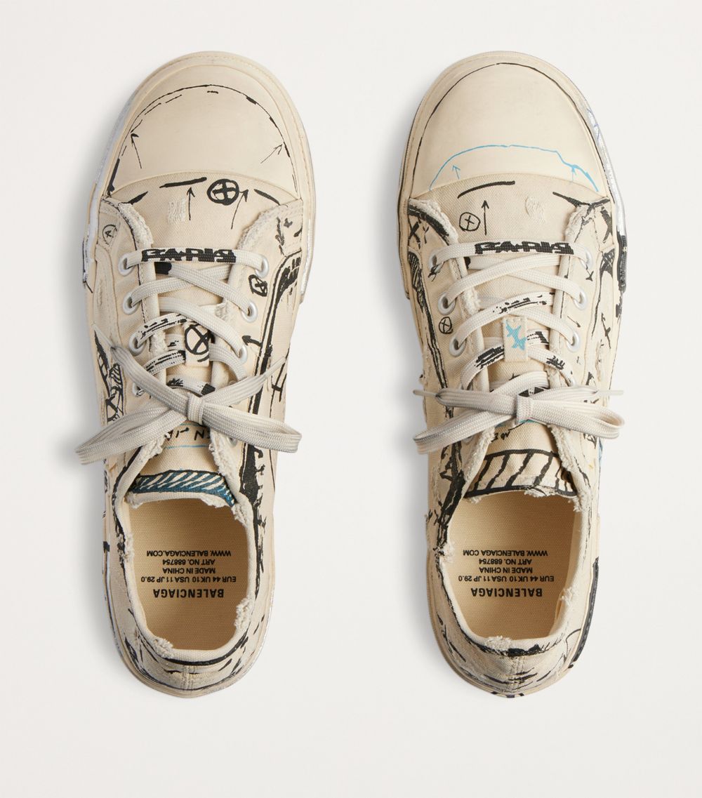 Balenciaga Balenciaga Canvas Paris Sneakers