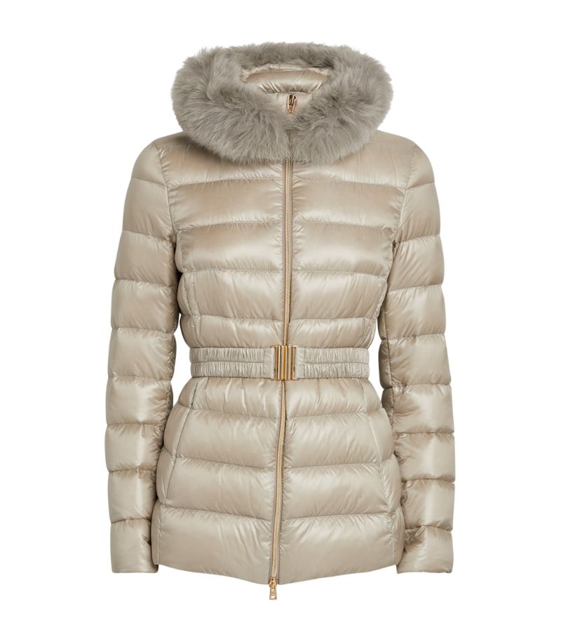 Herno Herno Fur-Trim Puffer Jacket