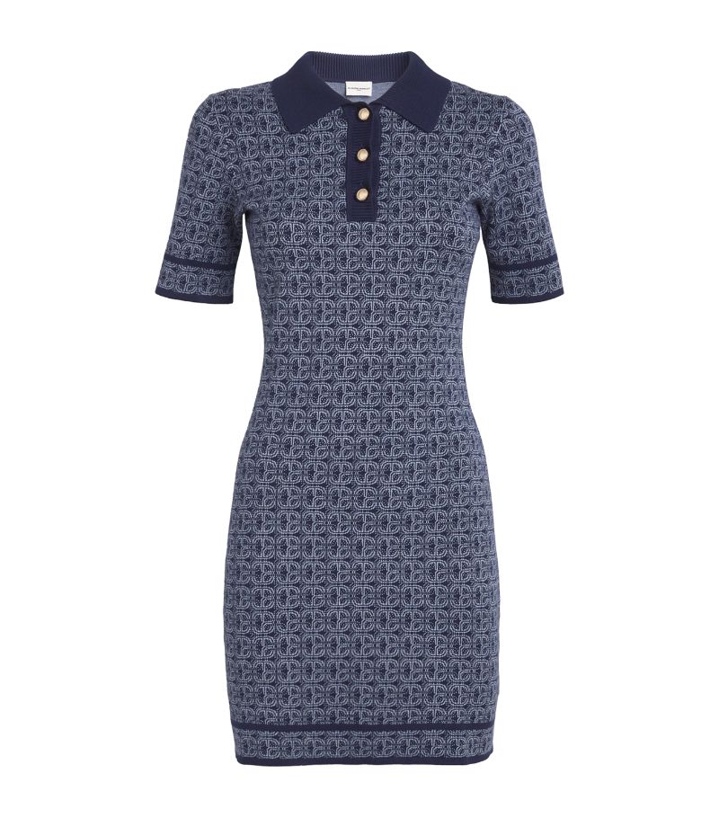  Claudie Pierlot Knitted Monogram Mini Dress