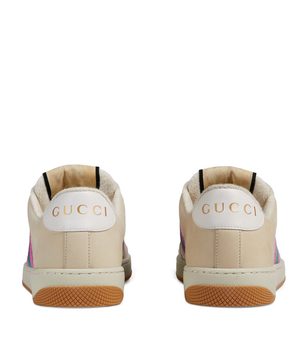 Gucci Gucci Leather Screener Sneakers