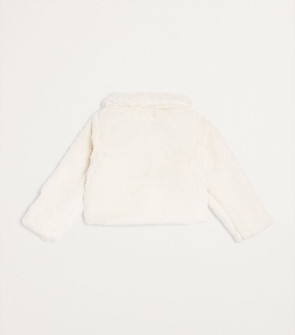 Billieblush Billieblush Faux Shearling Coat (4-10 Years)