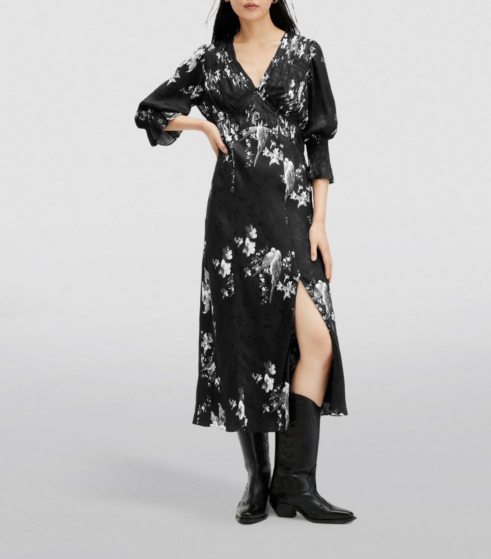 Allsaints Allsaints Ani Iona Midi Dress