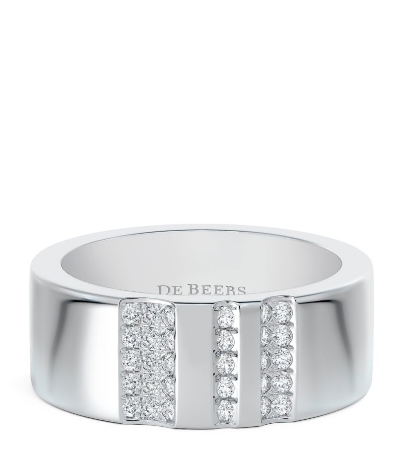 De Beers Jewellers De Beers Jewellers White Gold And Diamond De Beers Rvl Ring