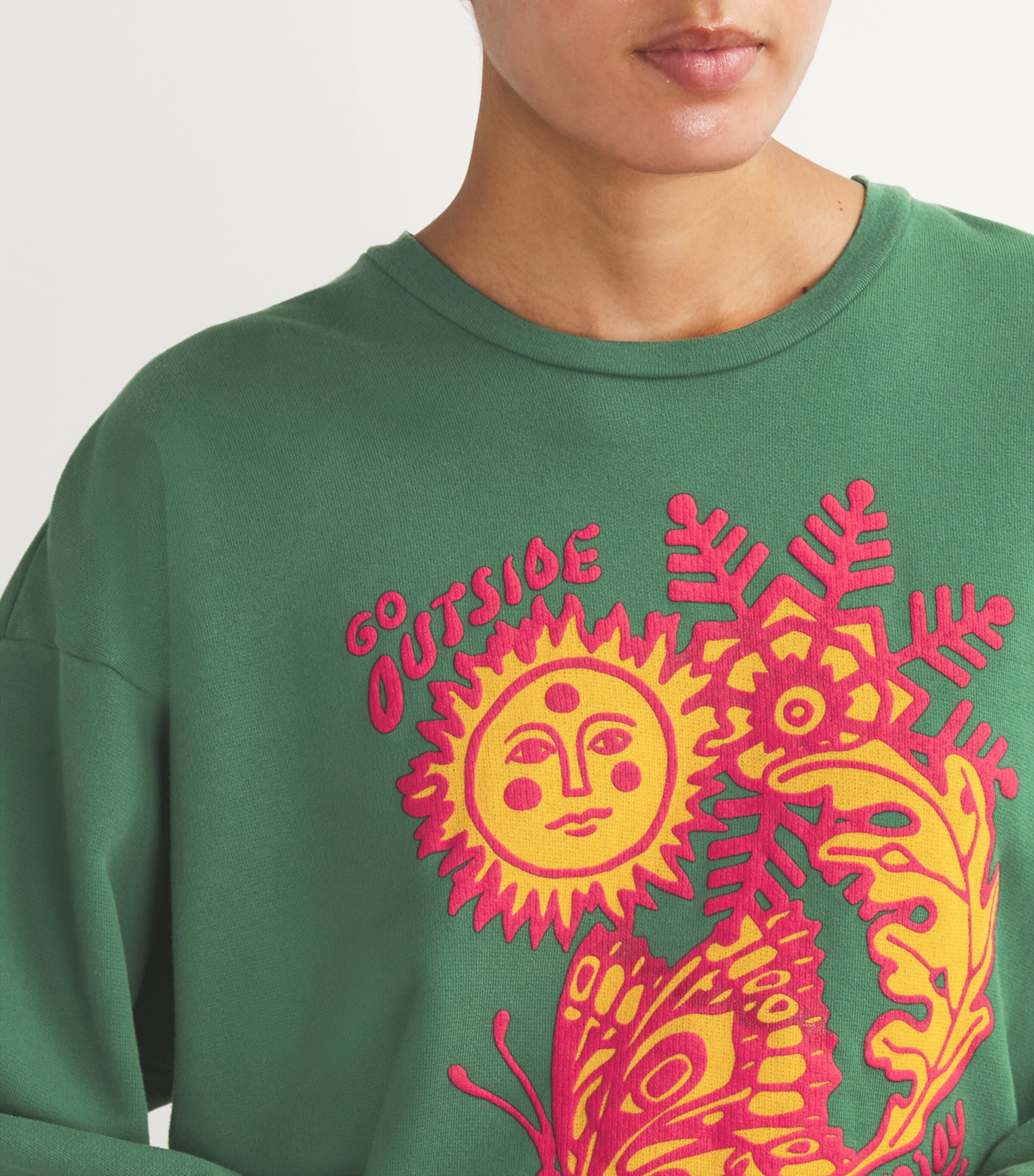 Mother Mother Cotton Go Outside Sweatshirt