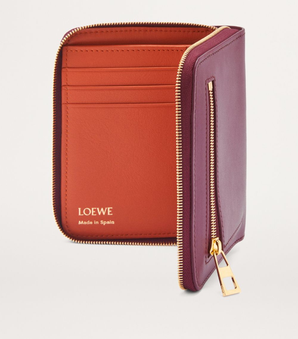 Loewe Loewe Calfskin Knot Zip-Around Wallet