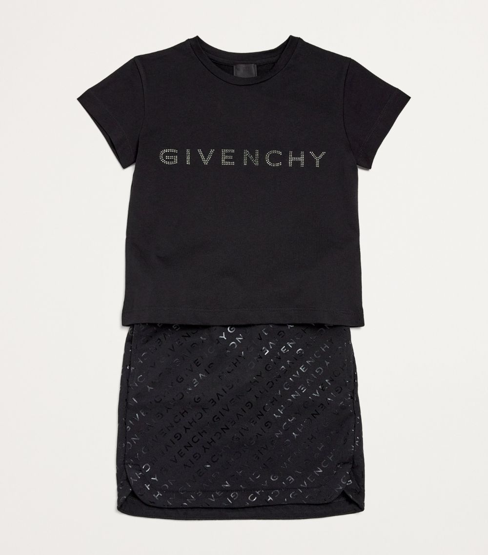 Givenchy Givenchy Kids Logo Drawstring Skirt (4-12+ Years)