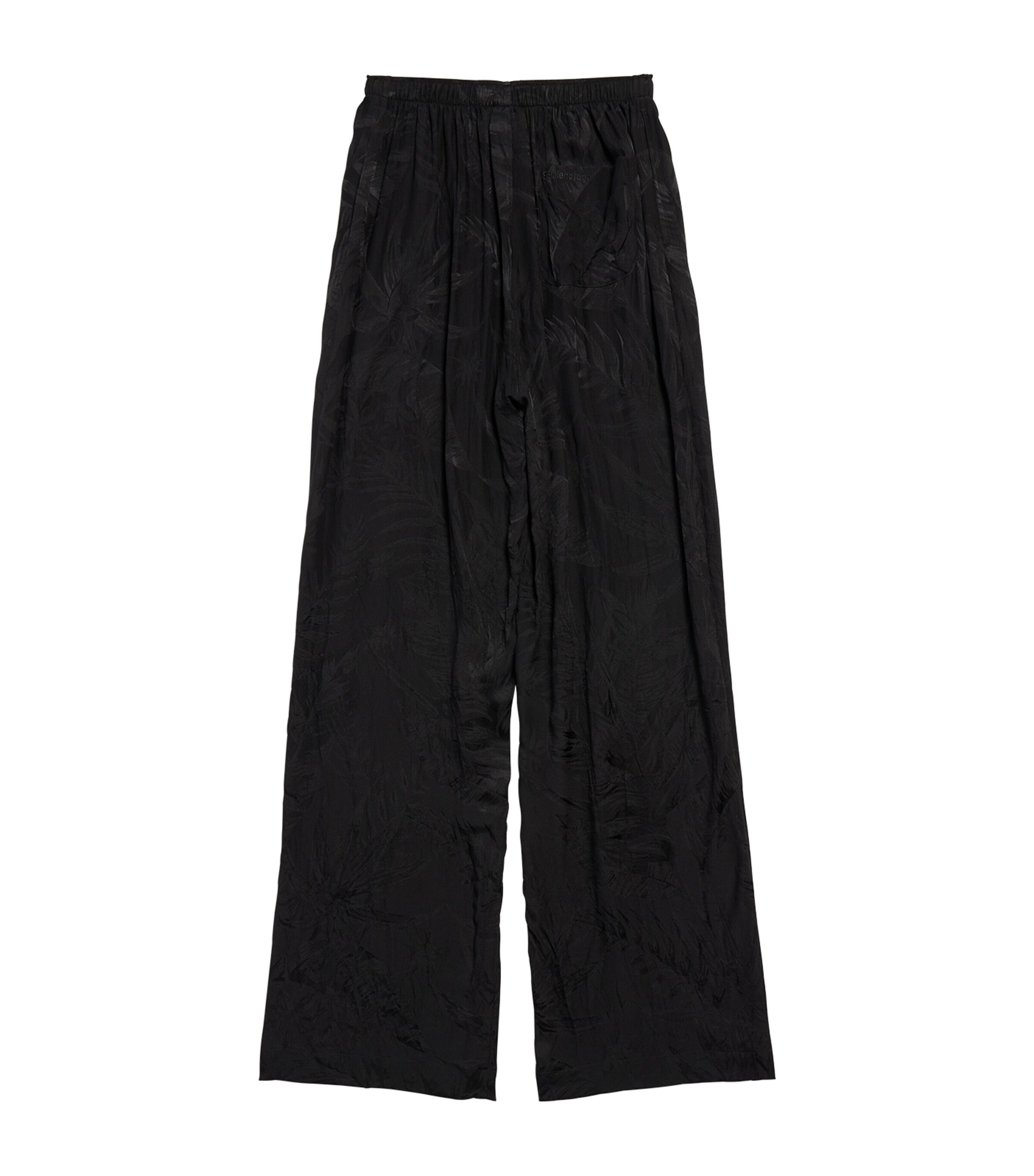 Balenciaga Balenciaga Silk Foliage Pattern Trousers