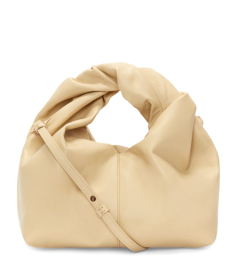 Jw Anderson JW Anderson Mini Leather Twister Top-Handle Bag