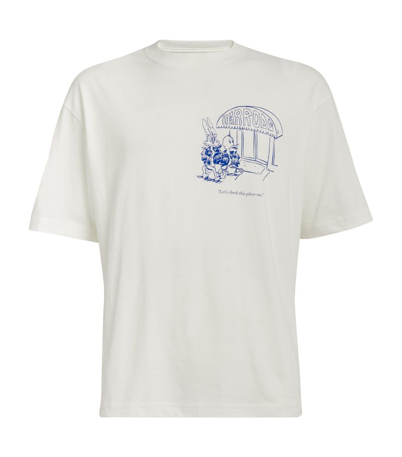Domrebel DOMREBEL x Harrods Printed-Shirt