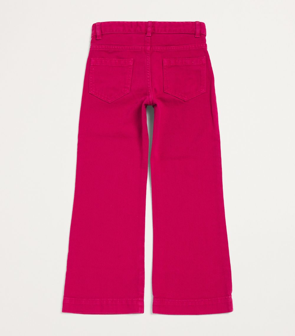 Chloé Kids Chloé Kids Wide-Leg Jeans (4-14 Years)