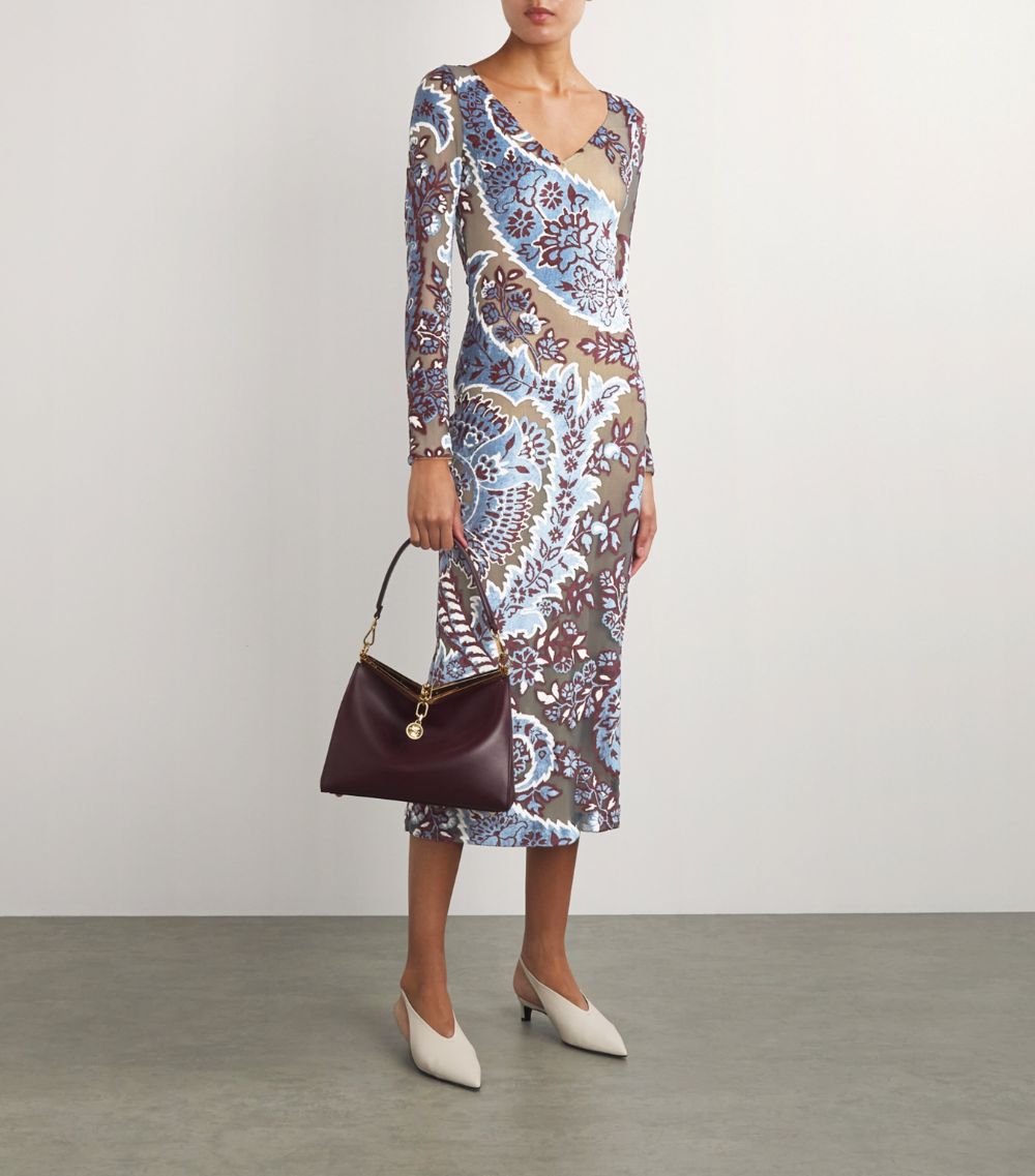 Etro Etro Jacquard Velvet Dress