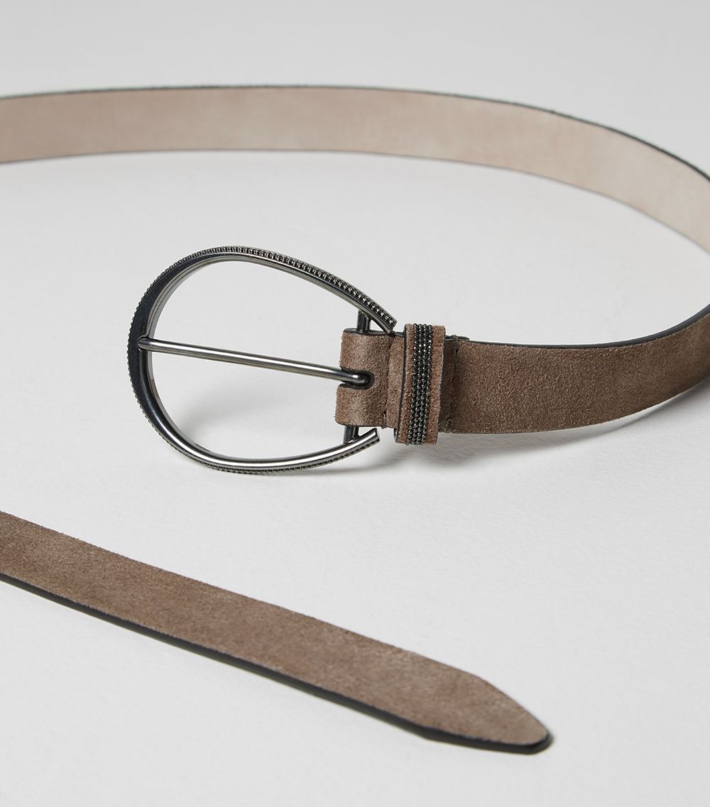 Brunello Cucinelli Brunello Cucinelli Suede Belt