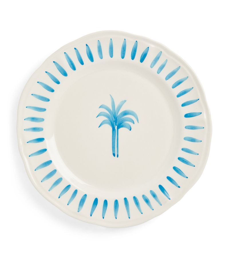 Les-Ottomans Les-Ottomans Palm Tree Dinner Plate (27cm)