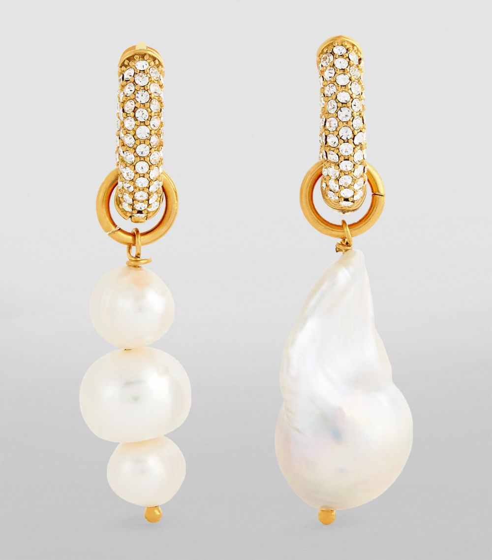 TIMELESS PEARLY Timeless Pearly Pearl Mismatched Earrings