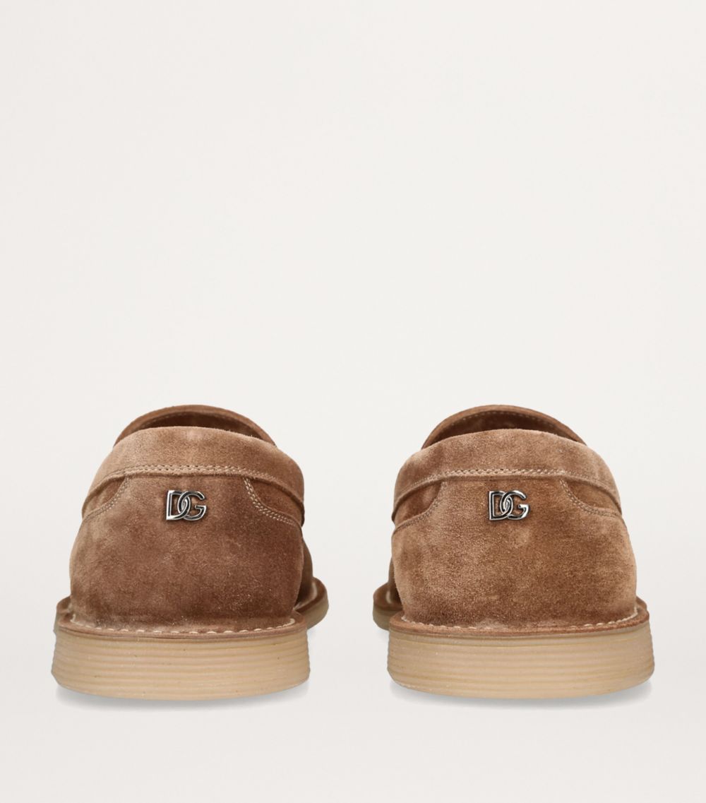 Dolce & Gabbana Dolce & Gabbana Suede Loafers