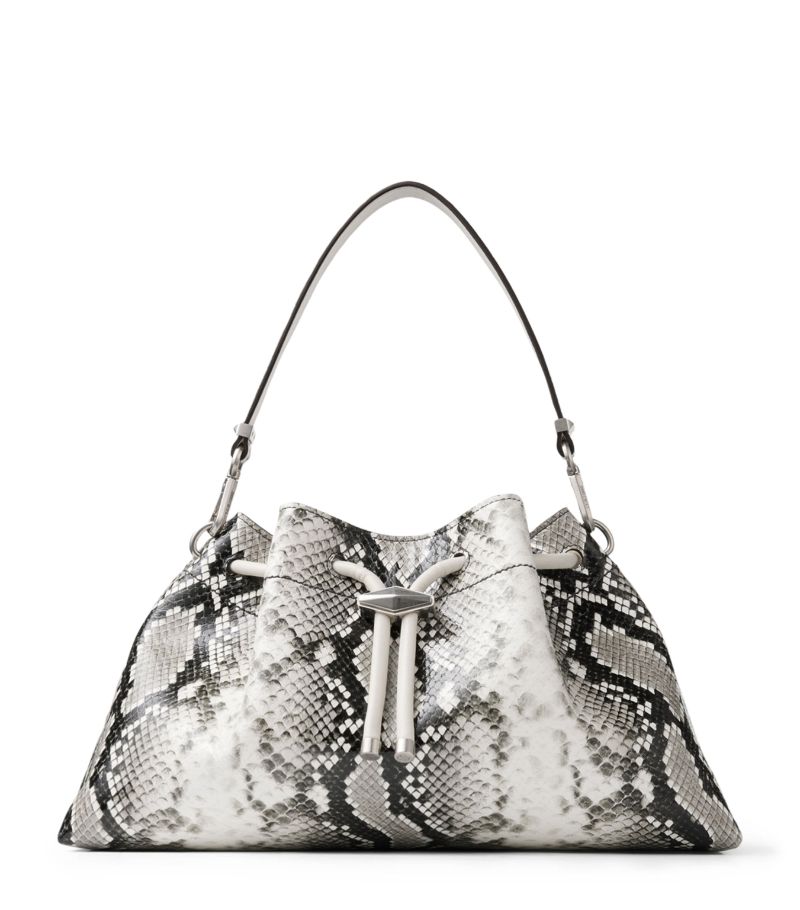 Jimmy Choo Jimmy Choo Leather Cinch Bucket Bag