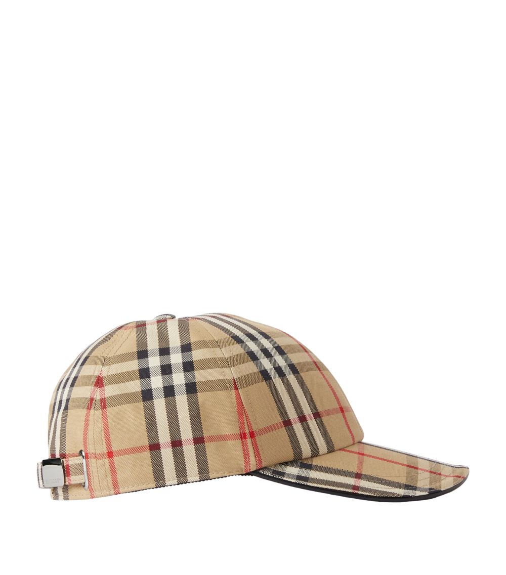 Burberry Burberry Cotton Check Baseball Cap