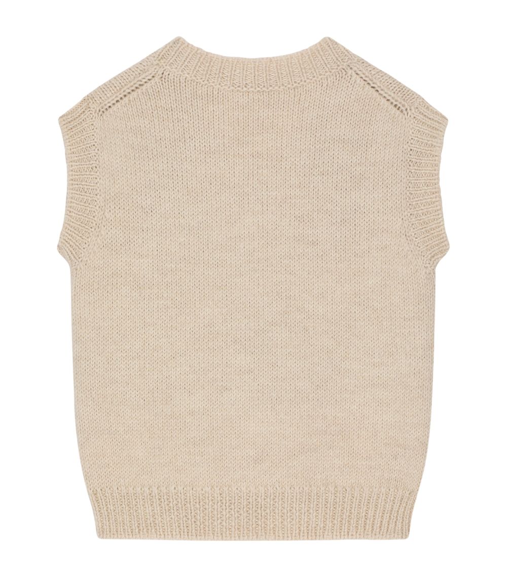 Dolce & Gabbana Dolce & Gabbana Kids Wool-Alpaca Sweater Vest (2-6 Years)