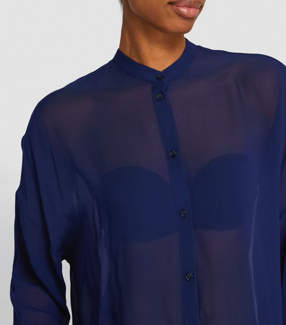 Max & Co. Max & Co. Sheer Georgette Shirt