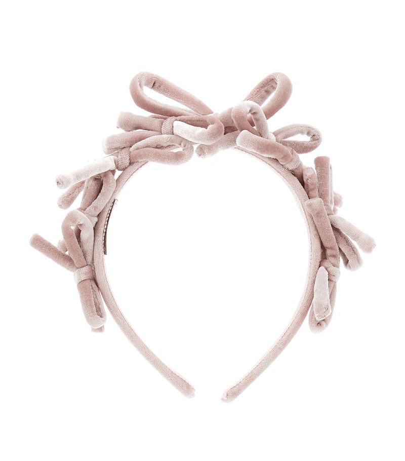 Monnalisa Monnalisa Velvet Bow Hairband