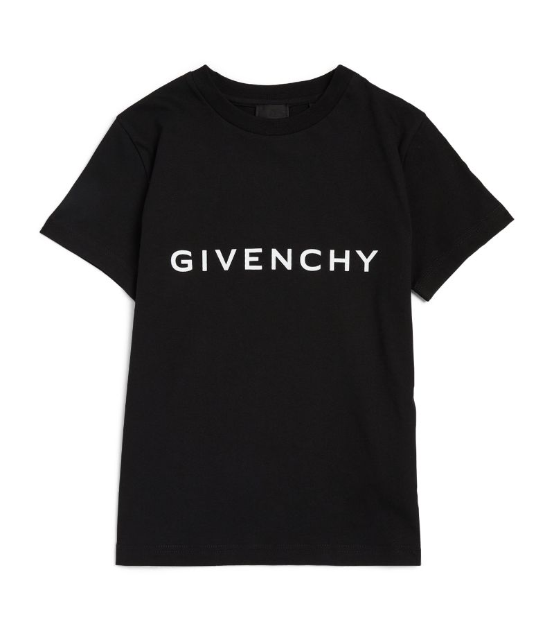 Givenchy Givenchy Kids Cotton Logo T-Shirt (4-12+ Years)