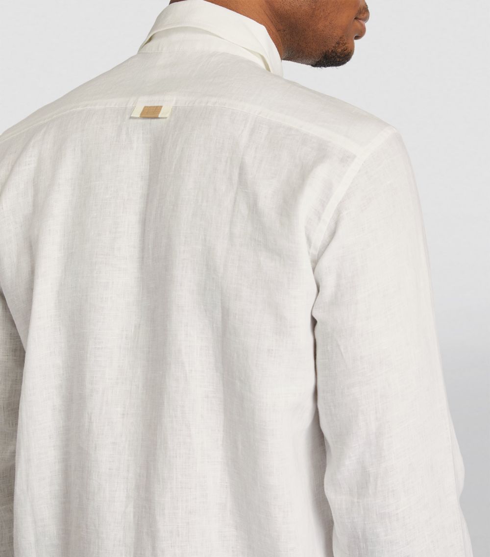 Ché Ché Linen Button-Down Shirt