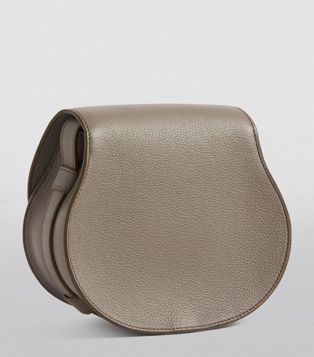 Chloé Chloé Small Leather Marcie Saddle Bag