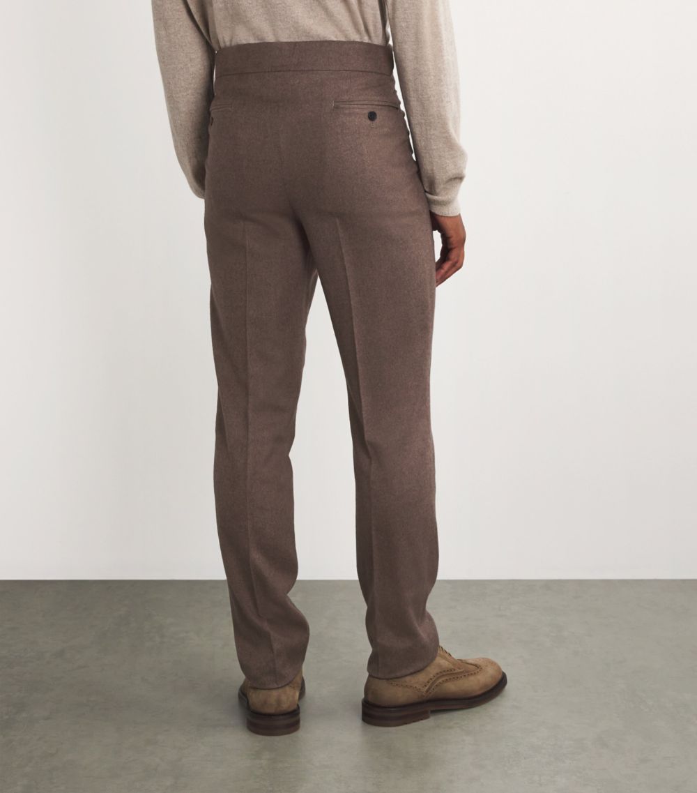 Colombo Colombo Silk-Cashmere Tailored Trousers