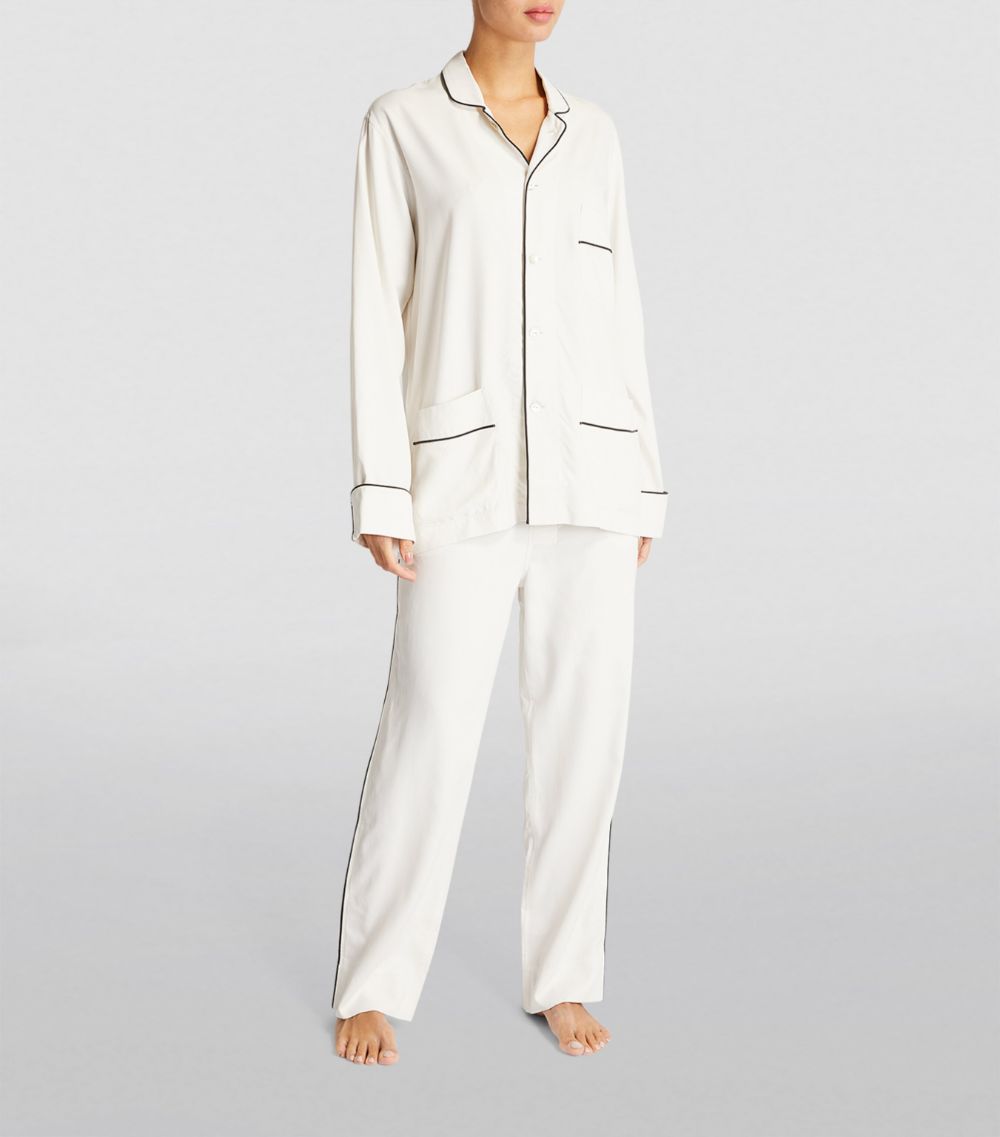 Olivia Von Halle Olivia Von Halle Silk Laurent Pyjama Set