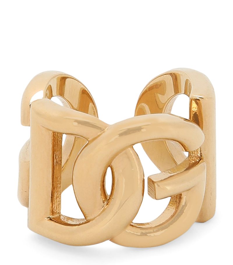 Dolce & Gabbana Dolce & Gabbana Interlocking Logo Ring