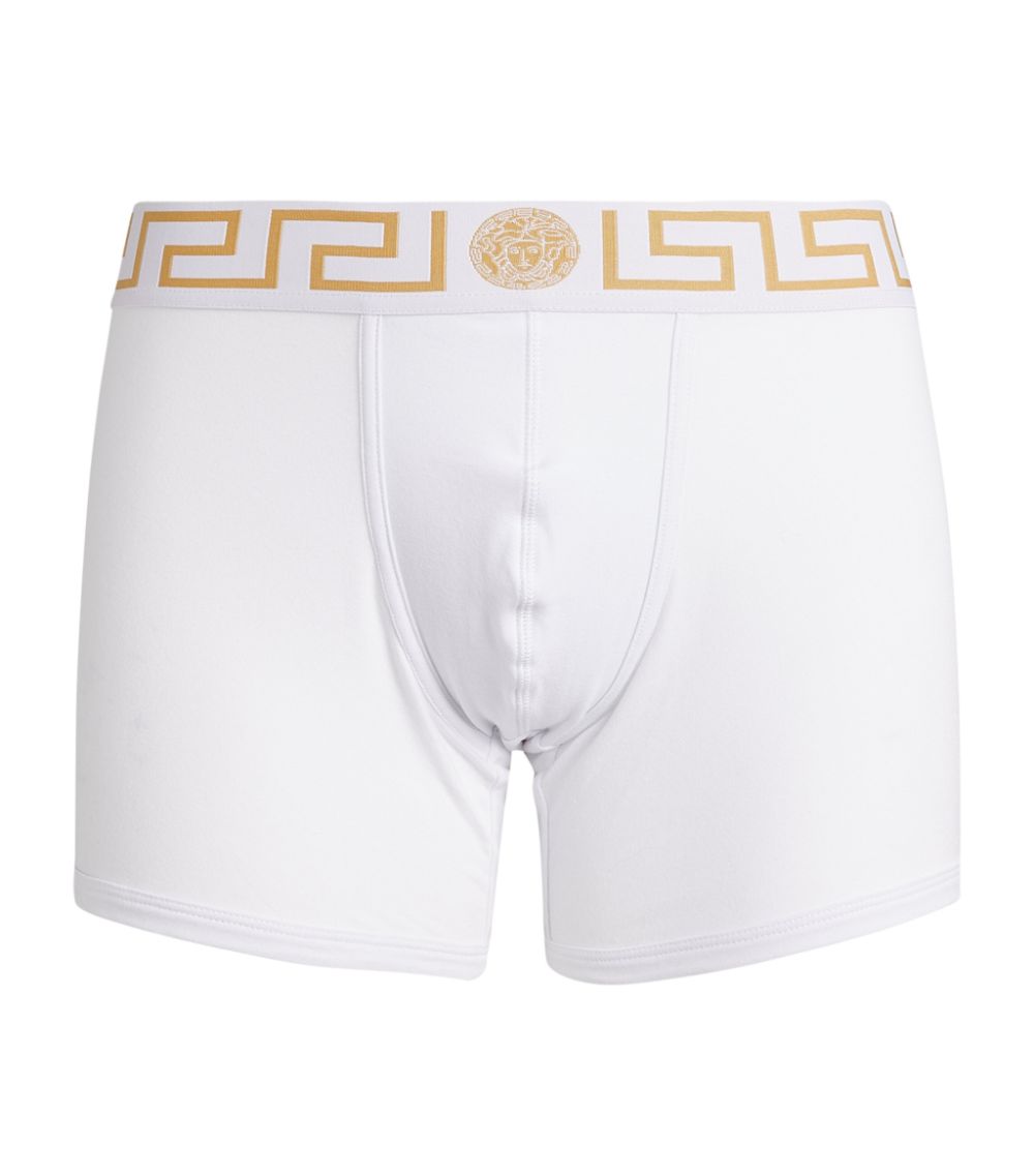 Versace Versace Iconic Greca Long Trunks