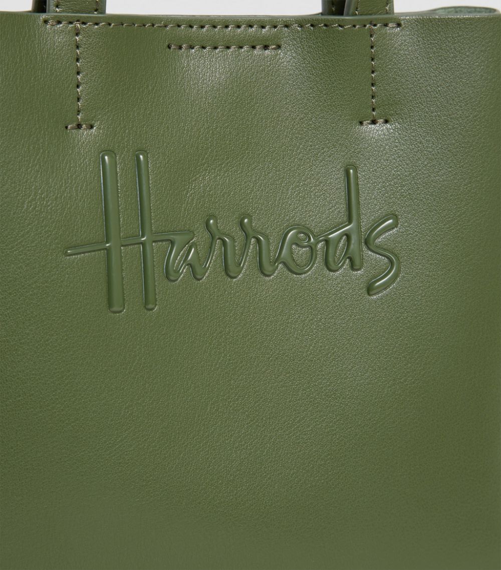 Harrods Harrods Mini Leather Kensington Tote Bag