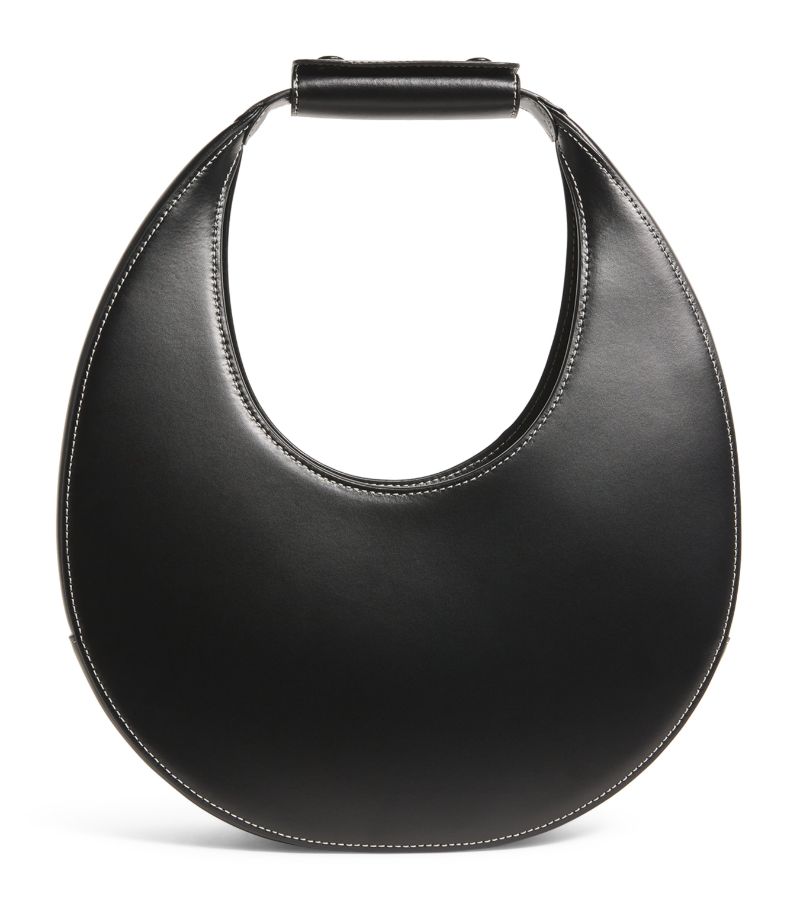 Staud Staud Leather Moon Top-Handle Bag