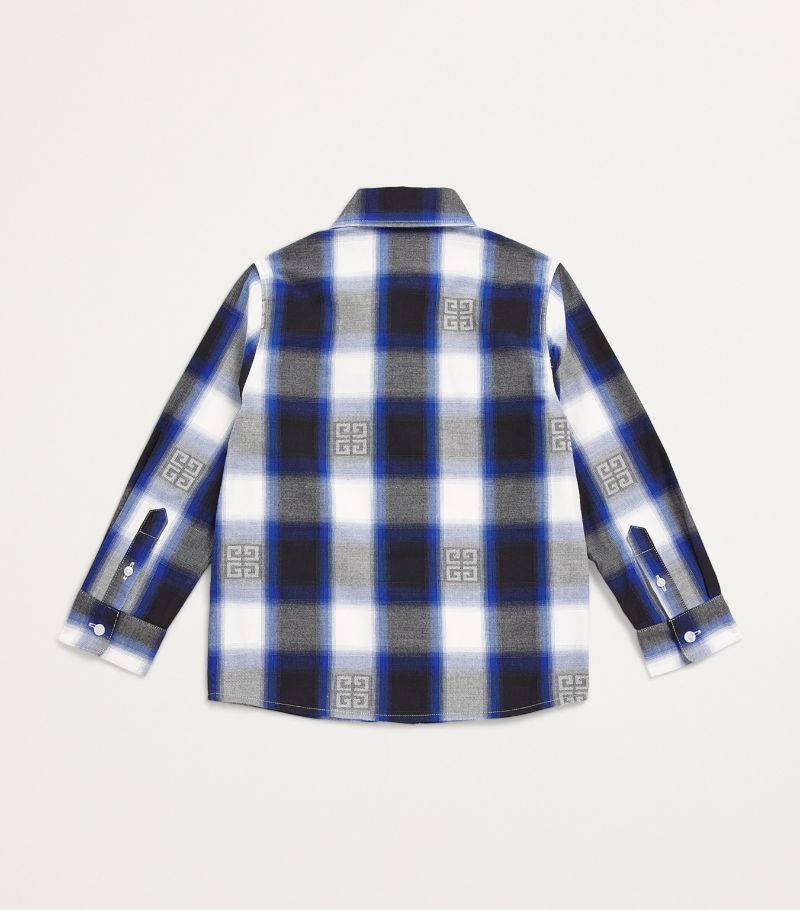 Givenchy Givenchy Kids Cotton Check Shirt (4-12+ Years)