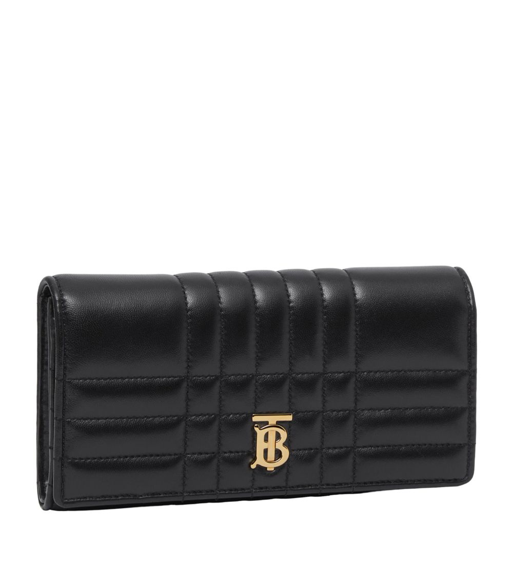 Burberry Burberry Quilted Leather Tb Monogram Continental Wallet