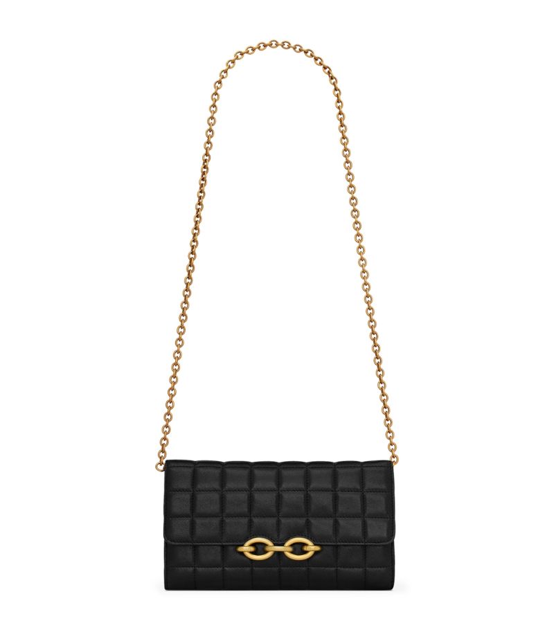 Saint Laurent Saint Laurent Quilted Le Maillon Chain Wallet