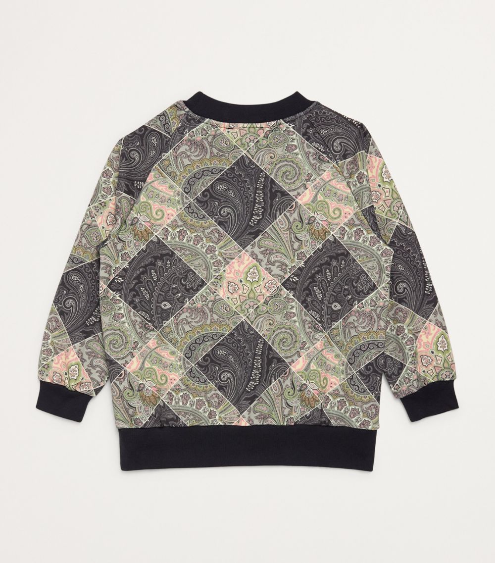  Etro Kids Paisley Check Sweatshirt (4-16 Years)